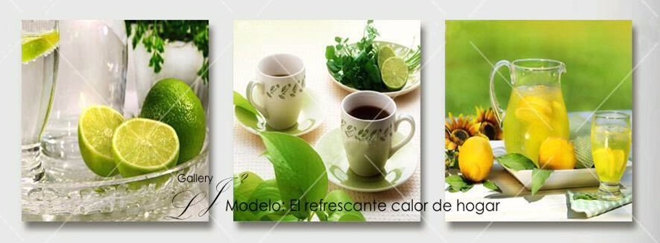Cuadros decorativos cocina comedor sala recámara estudio ... Sala con cocina y comedor