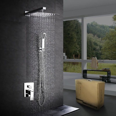 Cuarto De Baño Lujo Lluvia Mezclador Ducha Combo Set Pared ... Cuarto De Baño Lujo Lluvia Mezclador Ducha Combo Set Pared ...