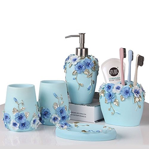 Cuarto De Baño Set De Accesorios Para Baño 5 piezas Set D ... Cuarto De Baño Set De Accesorios Para Baño 5 piezas Set D ...
