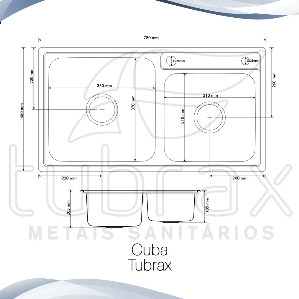 Cuba Cozinha Dupla Gourmet Com Acess Rios Inox 304 Tubrax R 630 Cuba Cozinha Dupla Gourmet Com Acess Rios Inox 304 Tubrax R 630