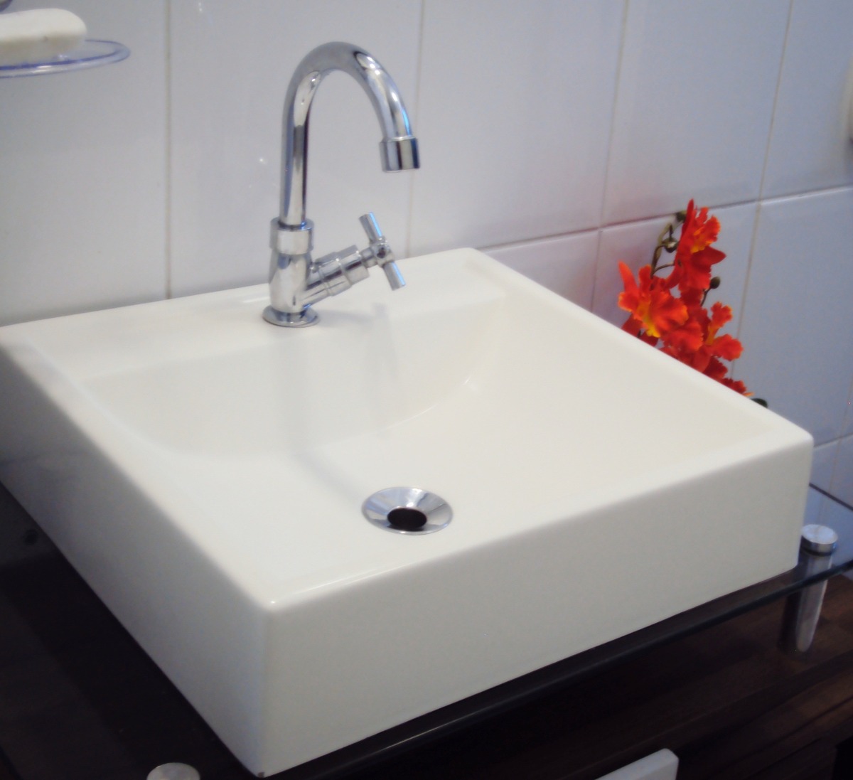 Cuba De Apoio Tendência Lavatório Para Banheiro E Lavabo R$ 79,90 em Mercad -> Cuba Banheiro Dicico Cuba De Apoio Tendência Lavatório Para Banheiro E Lavabo R$ 79,90 em Mercad -> Cuba Banheiro Dicico