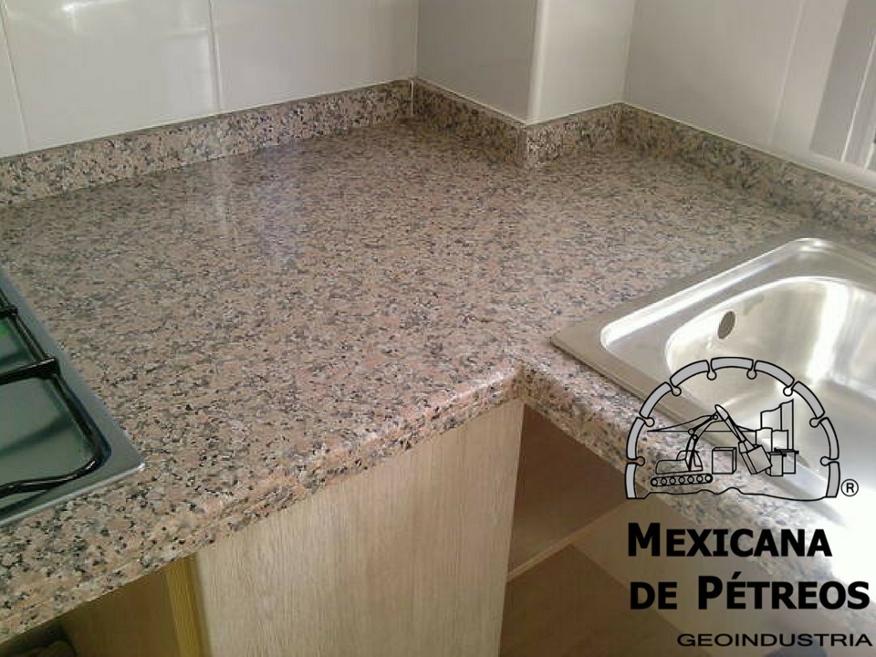 cubiertas granito rosa porriño para cocinas integrales presupuesto de compras
