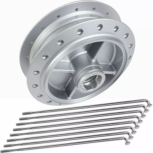 Cubo Roda Traseiro Crypton 115 10-18 + Raios - R$ 129,00 em Mercado Livre