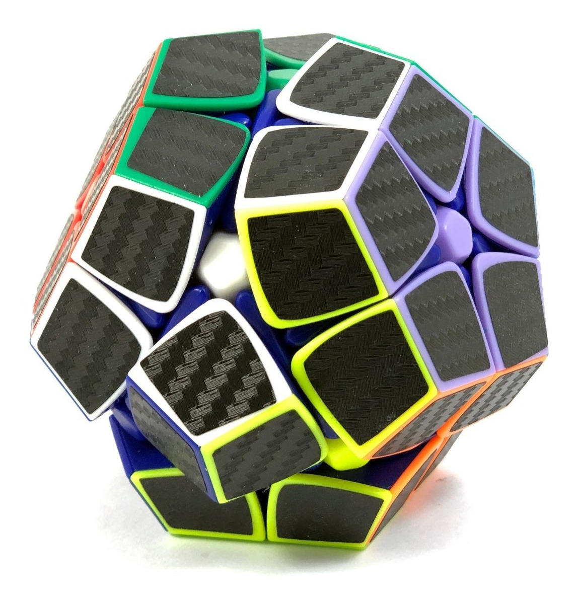 Cubo Rubik Fibra De Carbono Cubo Rubik 2x2 Z Megaminx Cobra Fibra Carbono Lubricado - $ 299.00 en