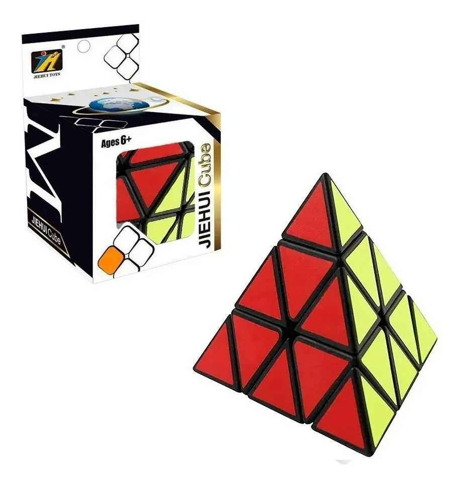 cubo de rubik piramide