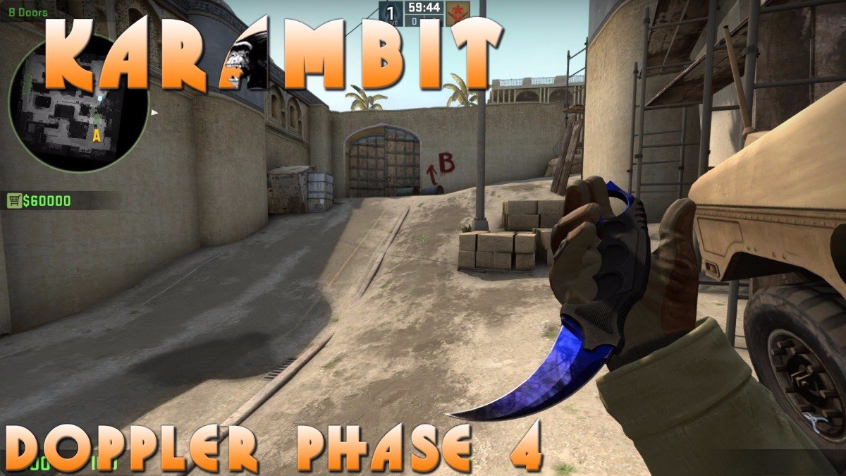 cuchillo knife karambit doppler
