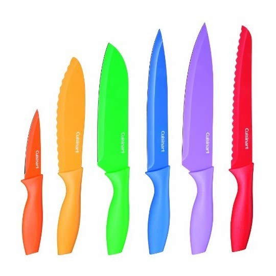 Cuisinart Advantage 12-piece Knife Set, Bright (6 Knives An ...