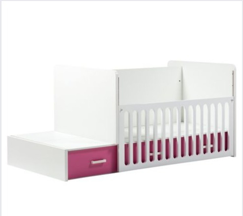 Cuna transformable blc/fuc/az homy nueva en cajas 229.990 en ... Cama cuna transformable