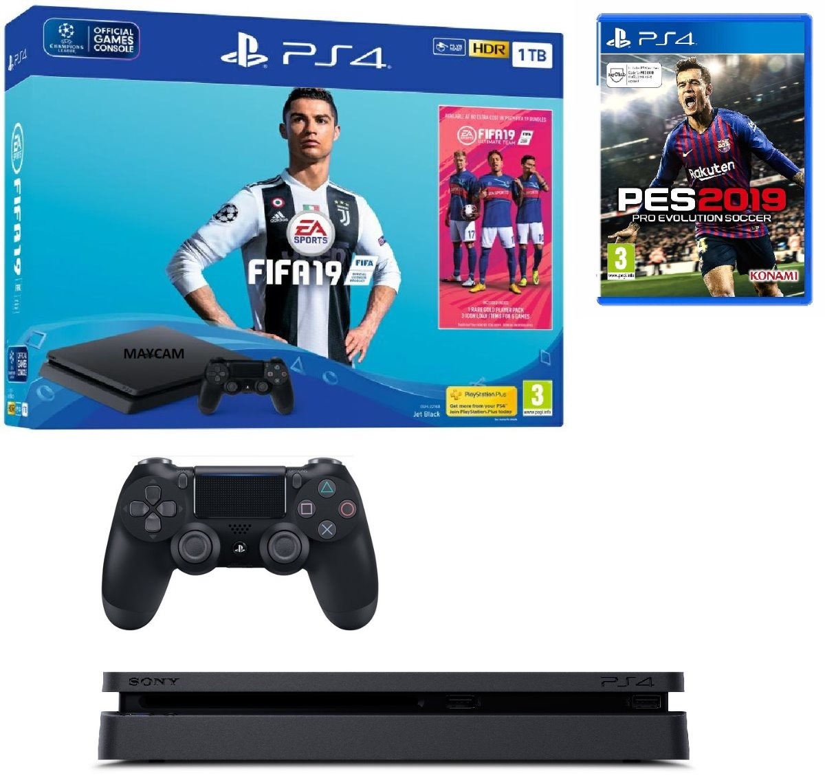 Resultado de imagen para ps4 slim 1tb fifa 19