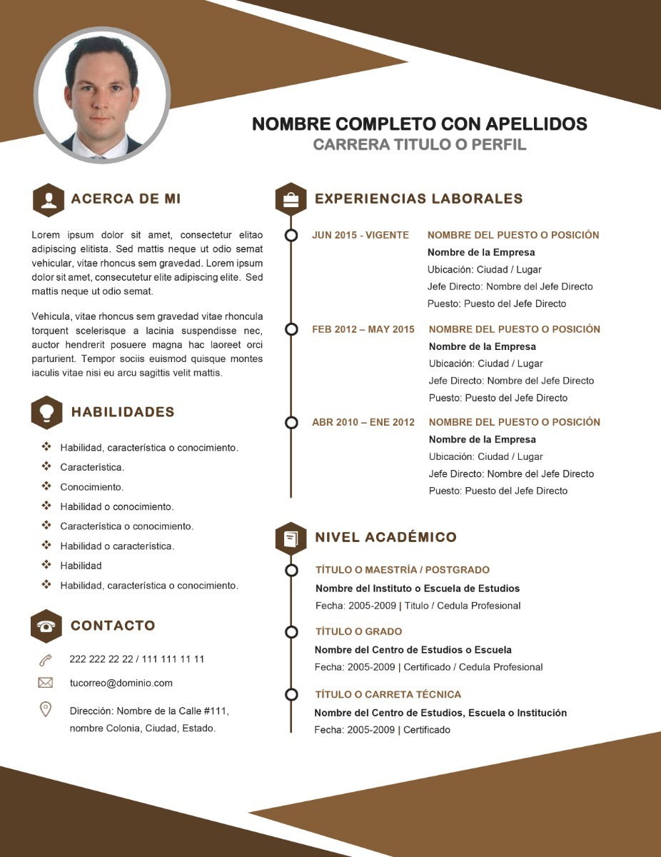 Modelos Y Plantillas De Curriculum Vitae En Word Modelos De | My XXX