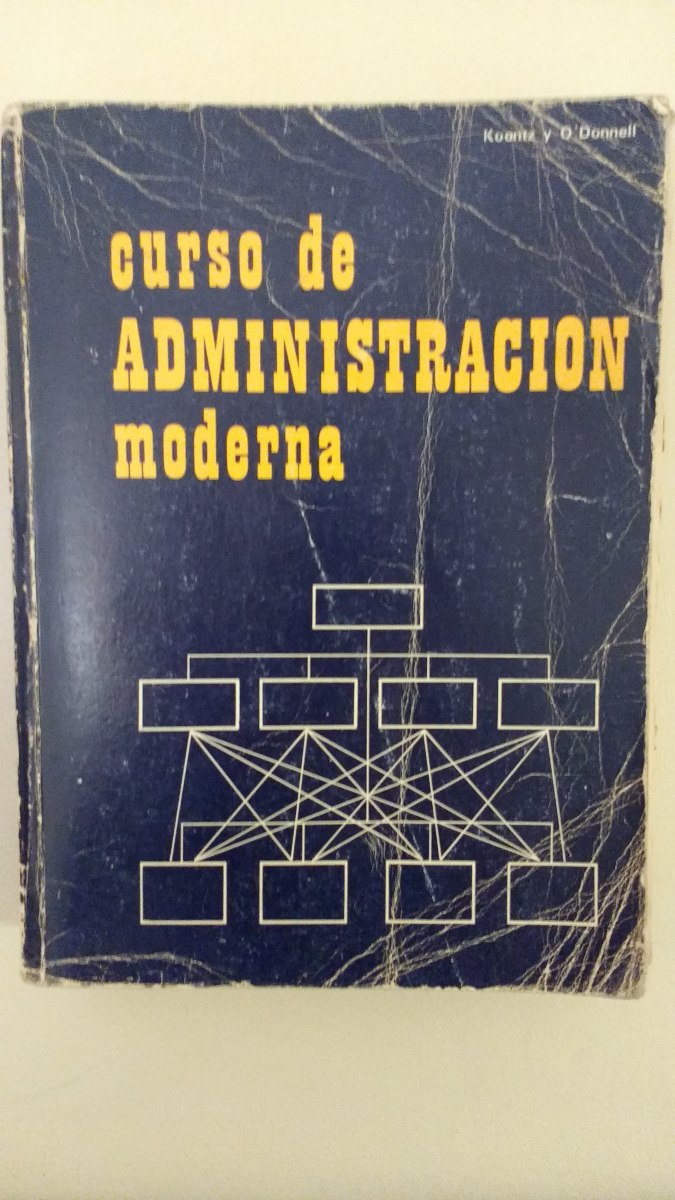 curso de administracion moderna koontz