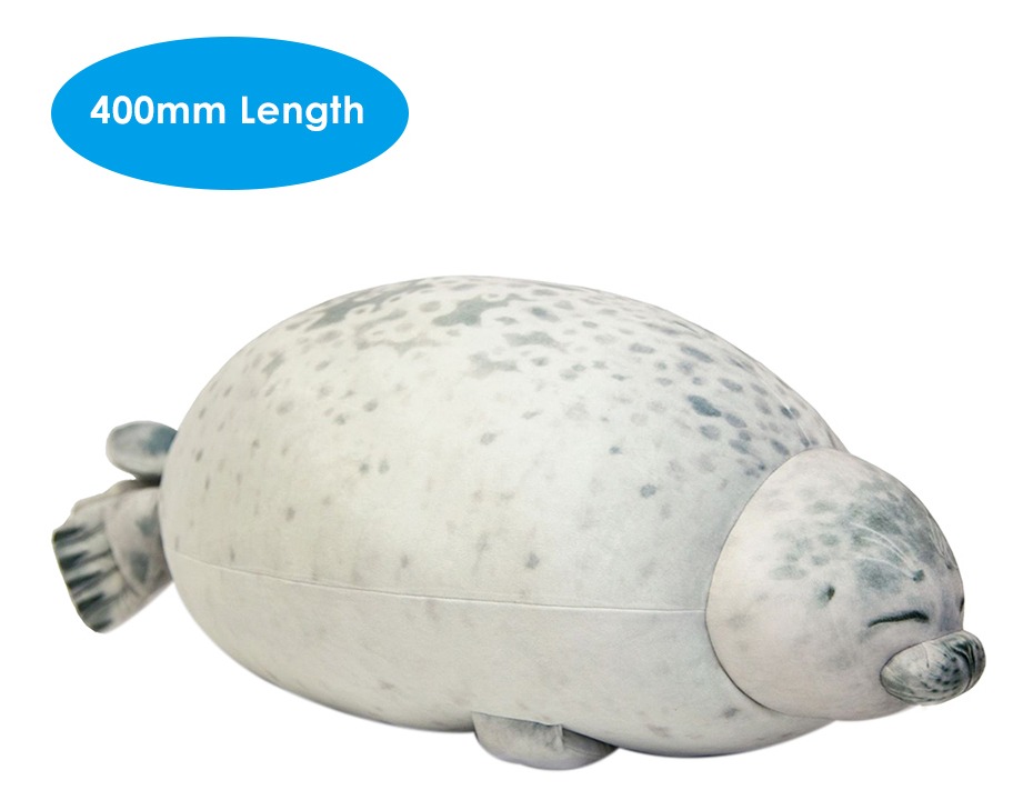 KRY Soft Blob Animal Seal Pillow Relleno Algod/ón Peluche Juguete Sea Animal Coj/ín Decoraci/ón del hogar