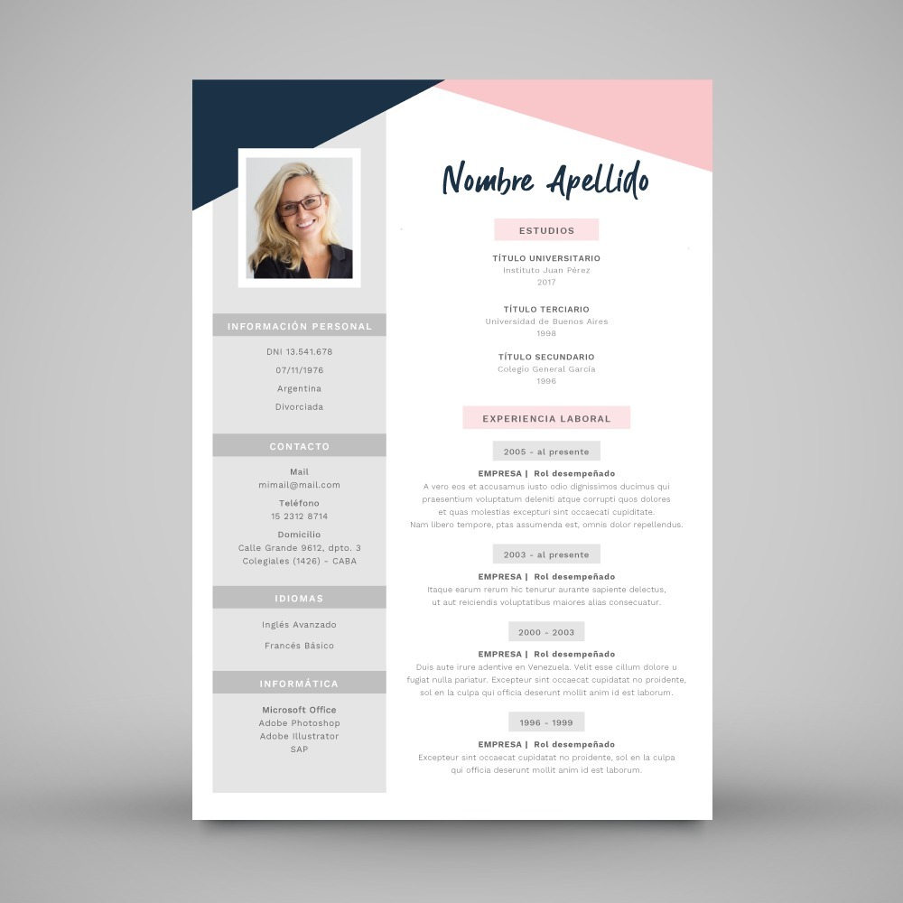 cv creativo curriculum vitae de armado profesional curriculum creativo