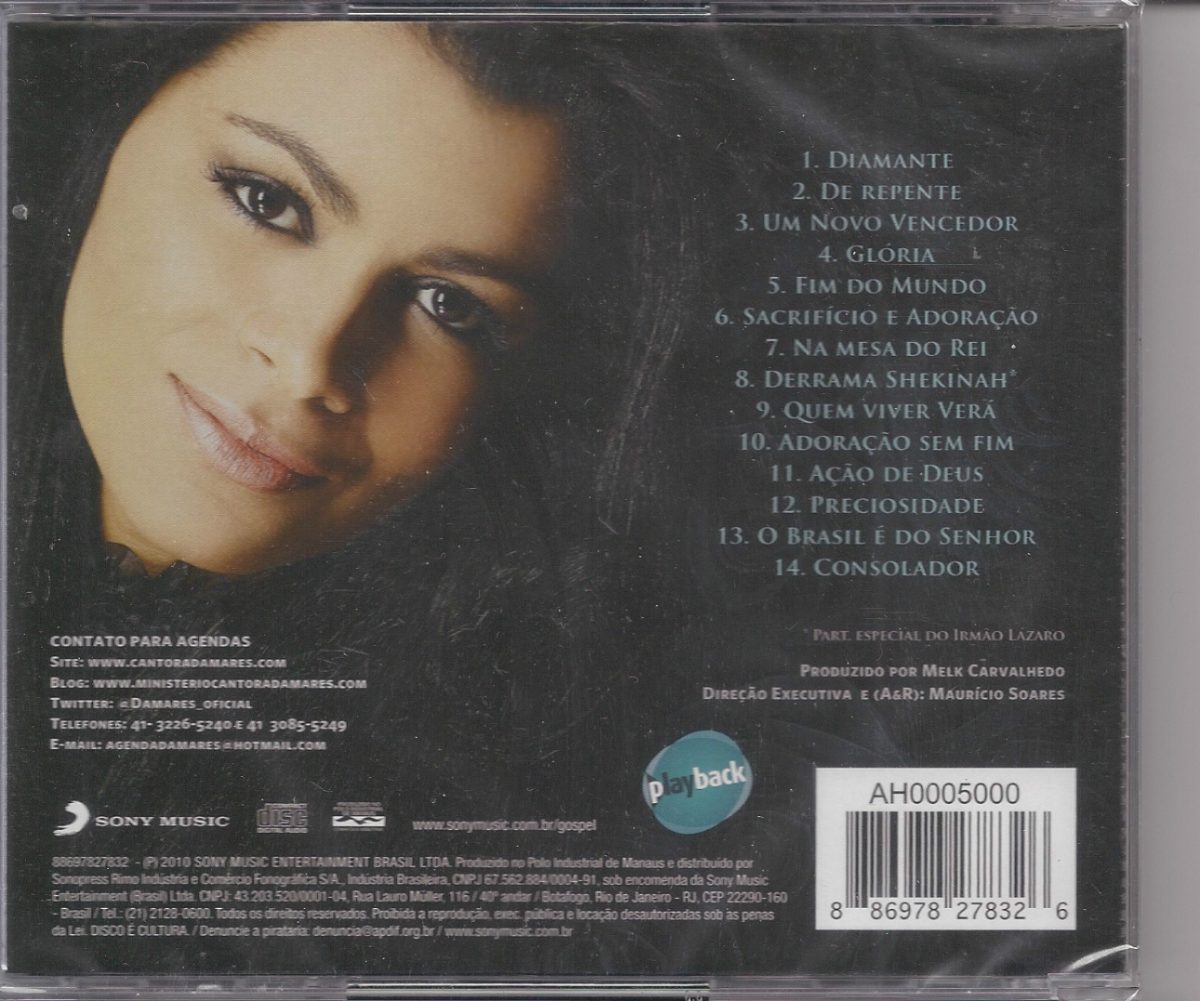 damares diamante playback