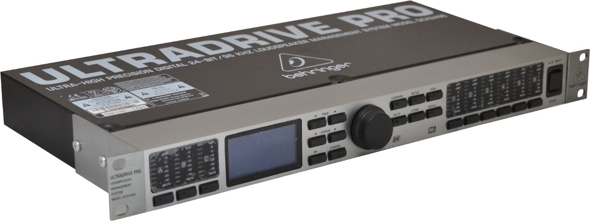 Dcx2496 Crossover Digital Behringer Ultradrive Pro Dcx 2496 - R$ 1.619