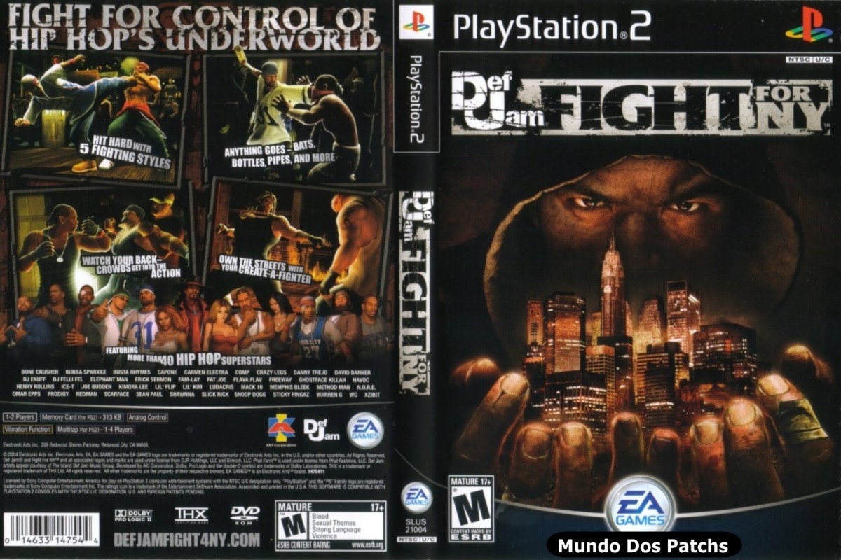 def jam fight for ny ps2 usa patches def jam fight for ny ps2 usa patches
