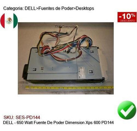Dell 9T607 650 Watt Redundant Power Supply for Dimension XPS 600.