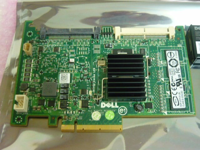 Dell Perc 6i Controladora Raid 256 Cabo E Bateria Pn 0t954j - R$ 799,00