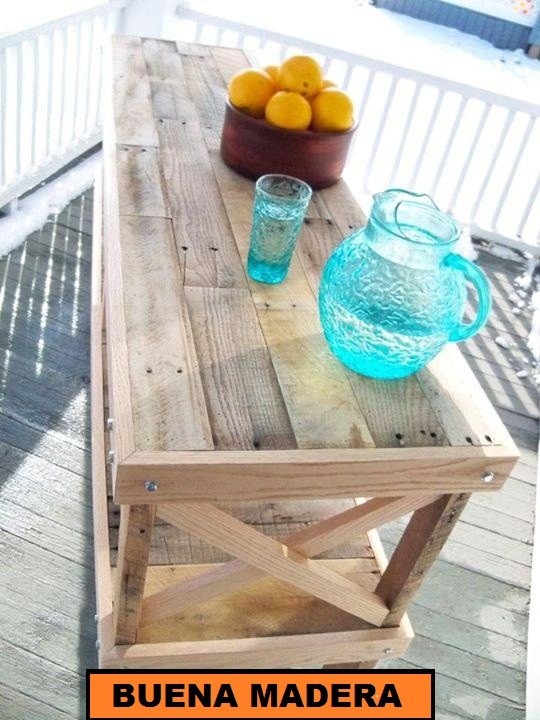 Isla de cocina, madera desayunador, rustica // buena madera ...