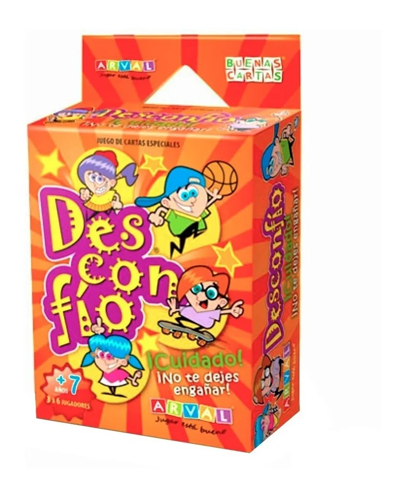 juego de cartas desconfio