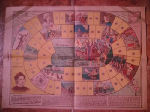 descubrimiento de america. juego para niños. 1939