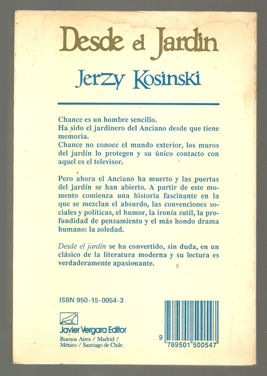 desde el jardin jerzy kosinski pdf desde el jardin jerzy kosinski pdf