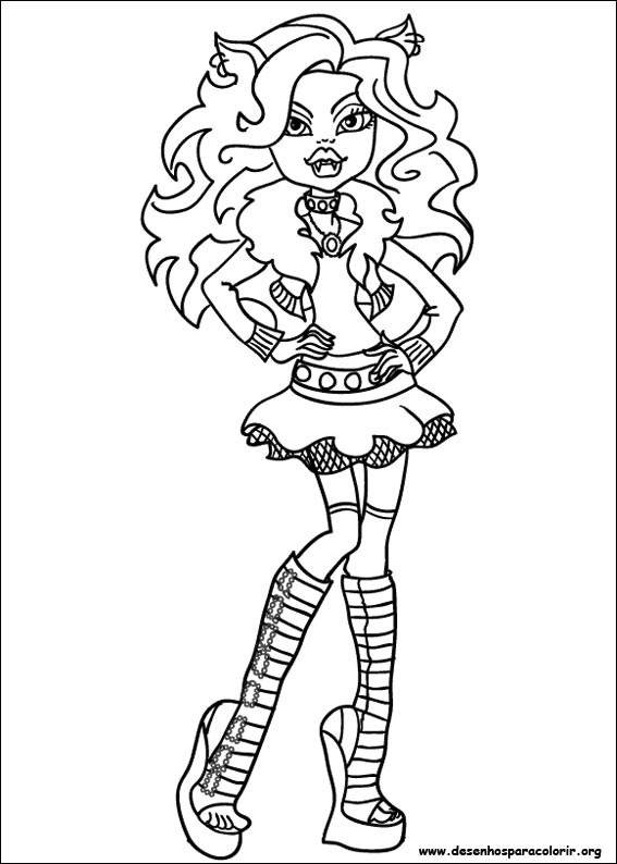 desenhos colorir 100 desenho da monster high r 10 00 em mercado