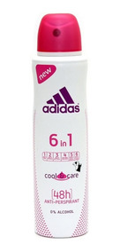 Desodorante adidas 6 En 1 Coll And Care Para Dama 150 Ml Desodorante adidas 6 En 1 Coll And Care Para Dama 150 Ml