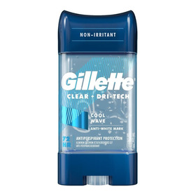 Desodorante En Gel Gillette Clear + Dri-tech Grande 107g 72h