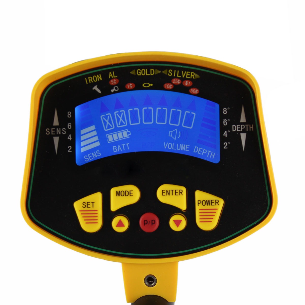 Китайский 1 шт. новый md3010ii металлоискатель lcd высокого .