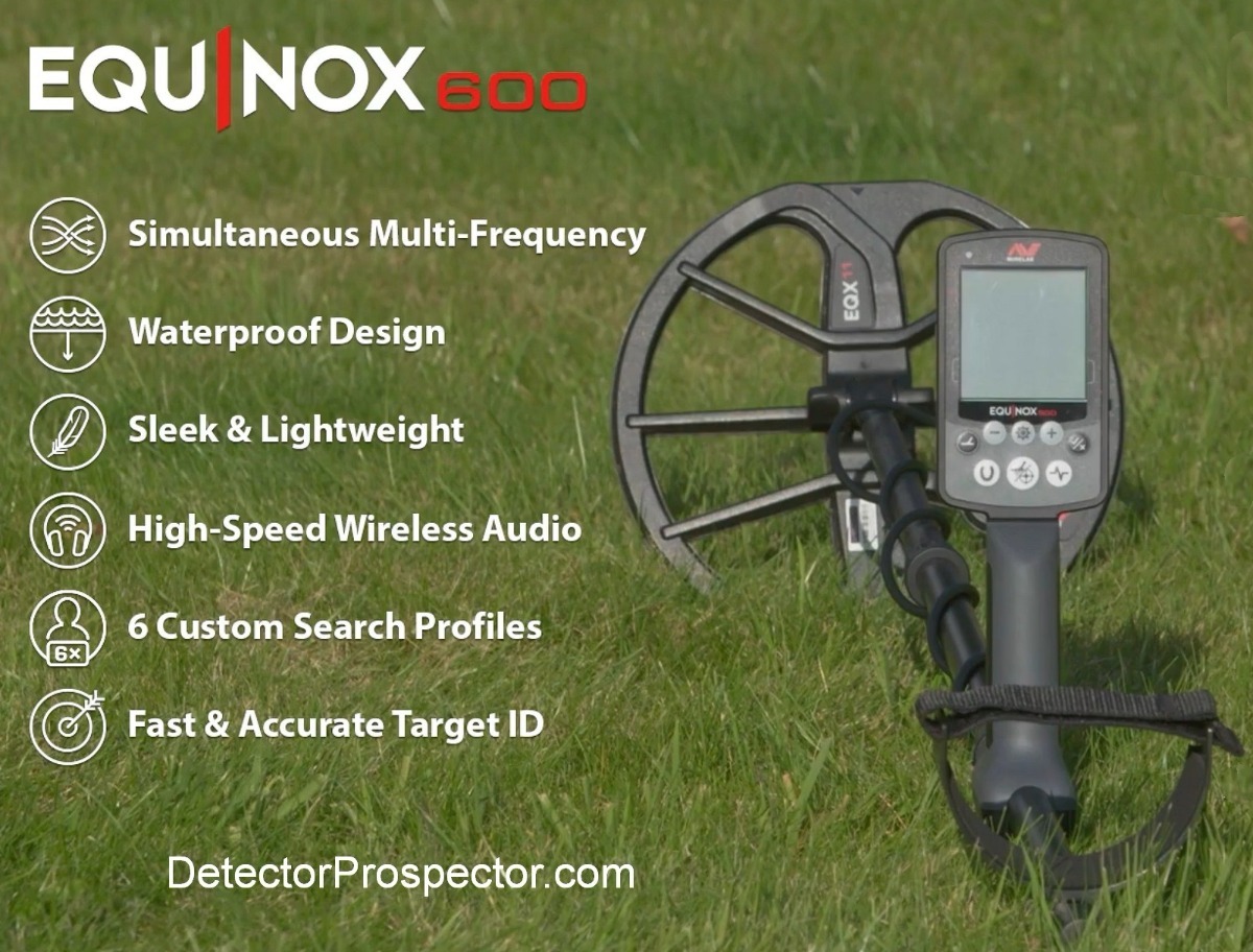 Detector De Metais Equinox 600 Detector De Metales Minelab Equinox 600 - $ 750.000 en Mercado Libre