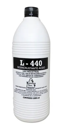 Detergente Desincrustante Ácido L-440 Tipo Zennith 1l