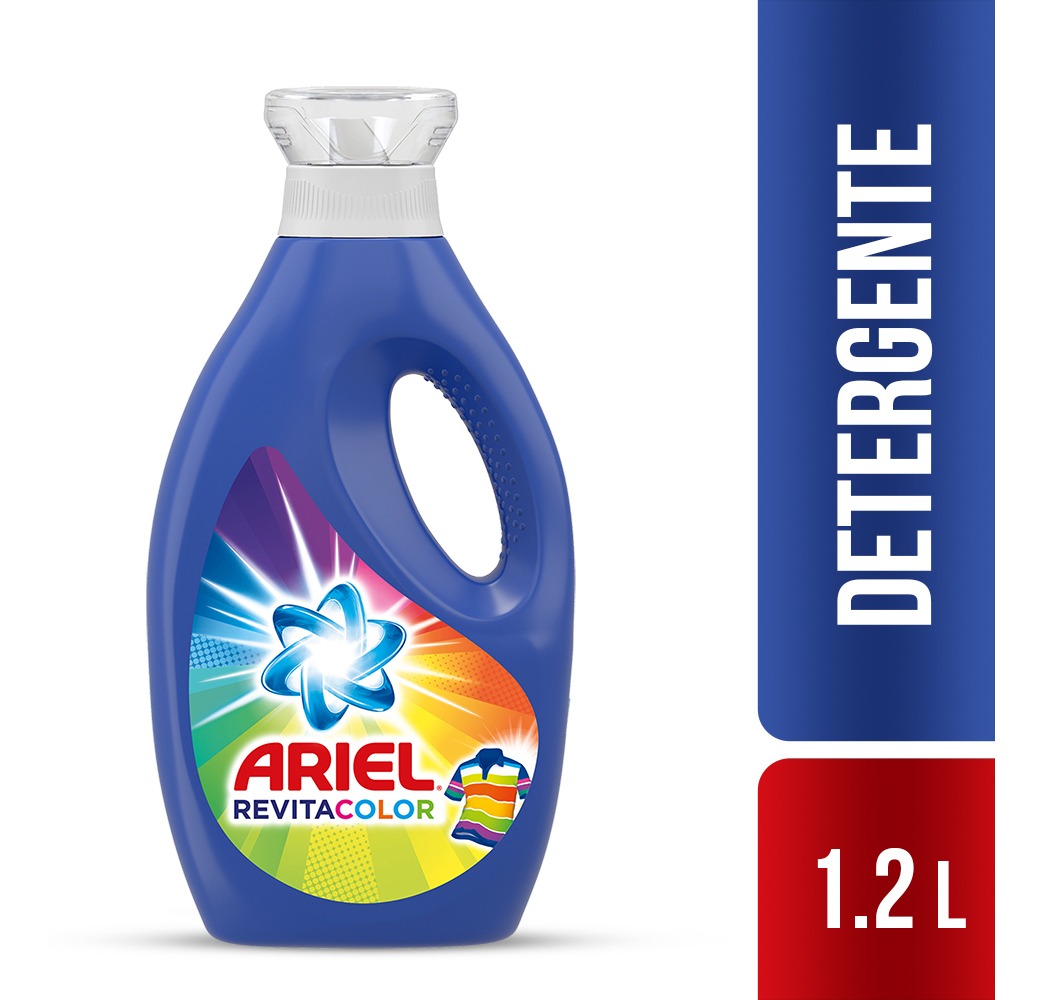 Detergente Liquido Ariel Revitacolor 1.2lt - $ 60.00 en ...