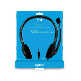 Logitech H111 H111 Gris reacondicionados Auriculares est/éreo