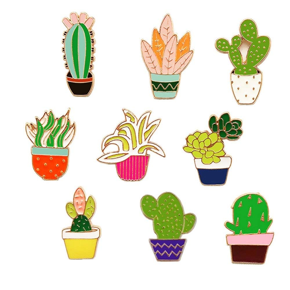 Dibujos Animados Plantas De Animal  Frutas Floral Esmalte 