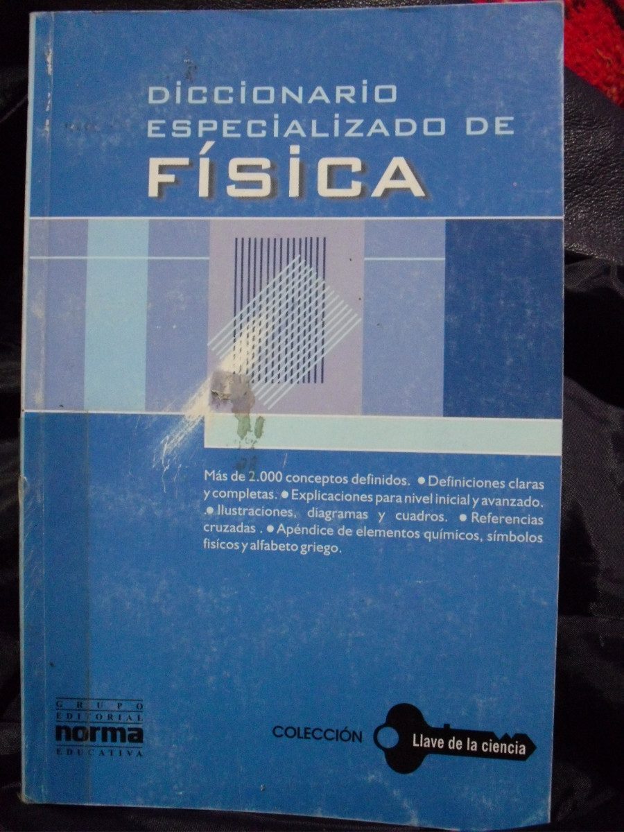 Diccionario Especializado De Fisica - $ 25.00 en Mercado Libre