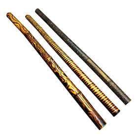 Didgeridoo De Bambú - Yidaki - Nektar - Flameado - Texturado