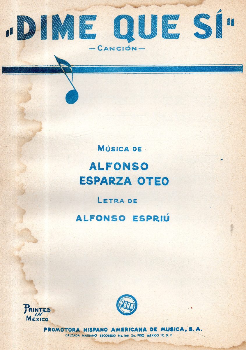 DIME QUE SI ESPARZA OTEO PDF
