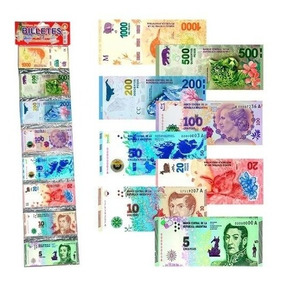 billetes de juguete para niños