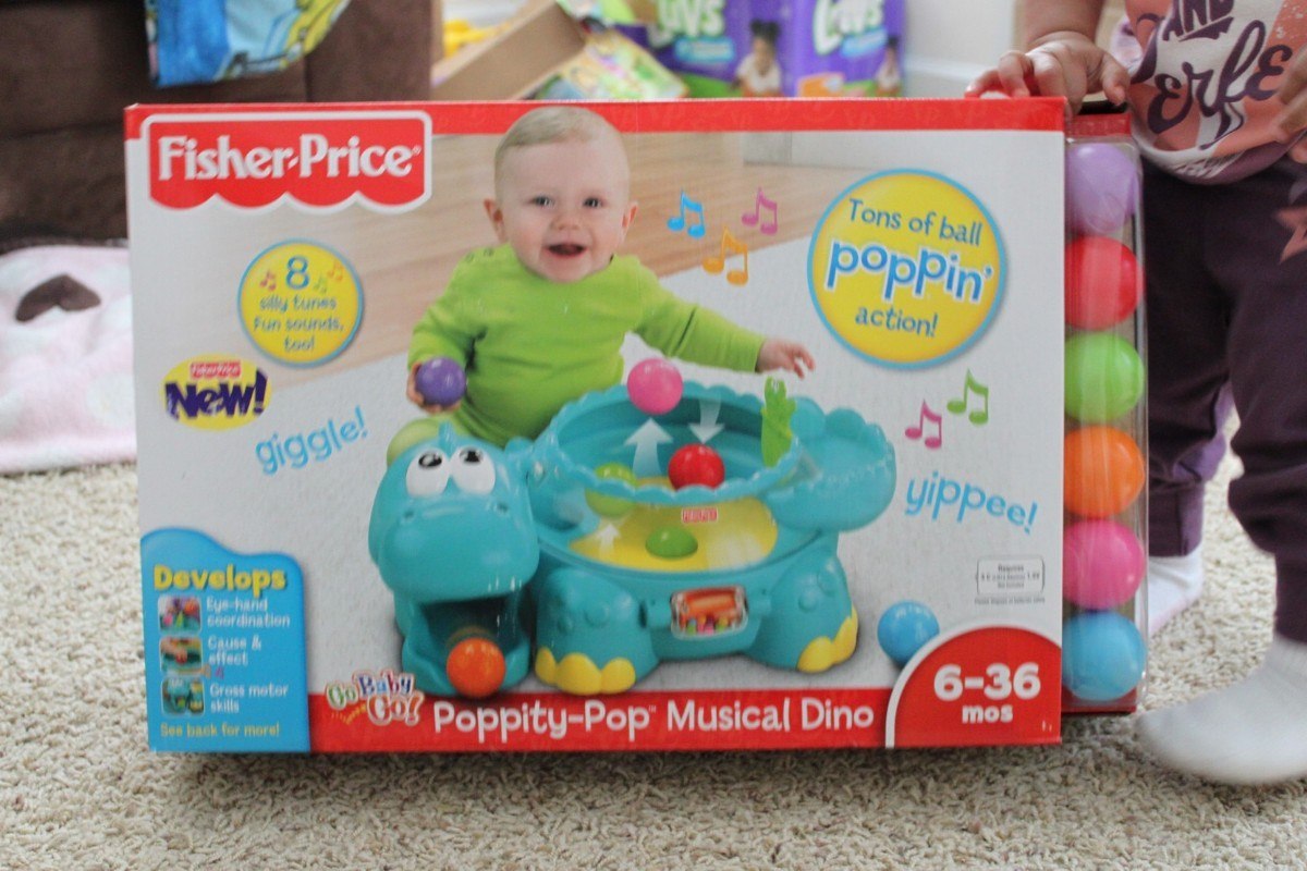 Dinosaurio Musical Bolas Divertidas Para Gateos Fisher Price - S/ 280,00 en Mercado Libre