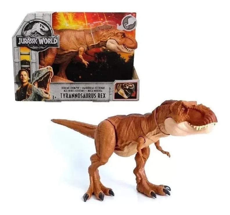 juguete t rex jurassic world