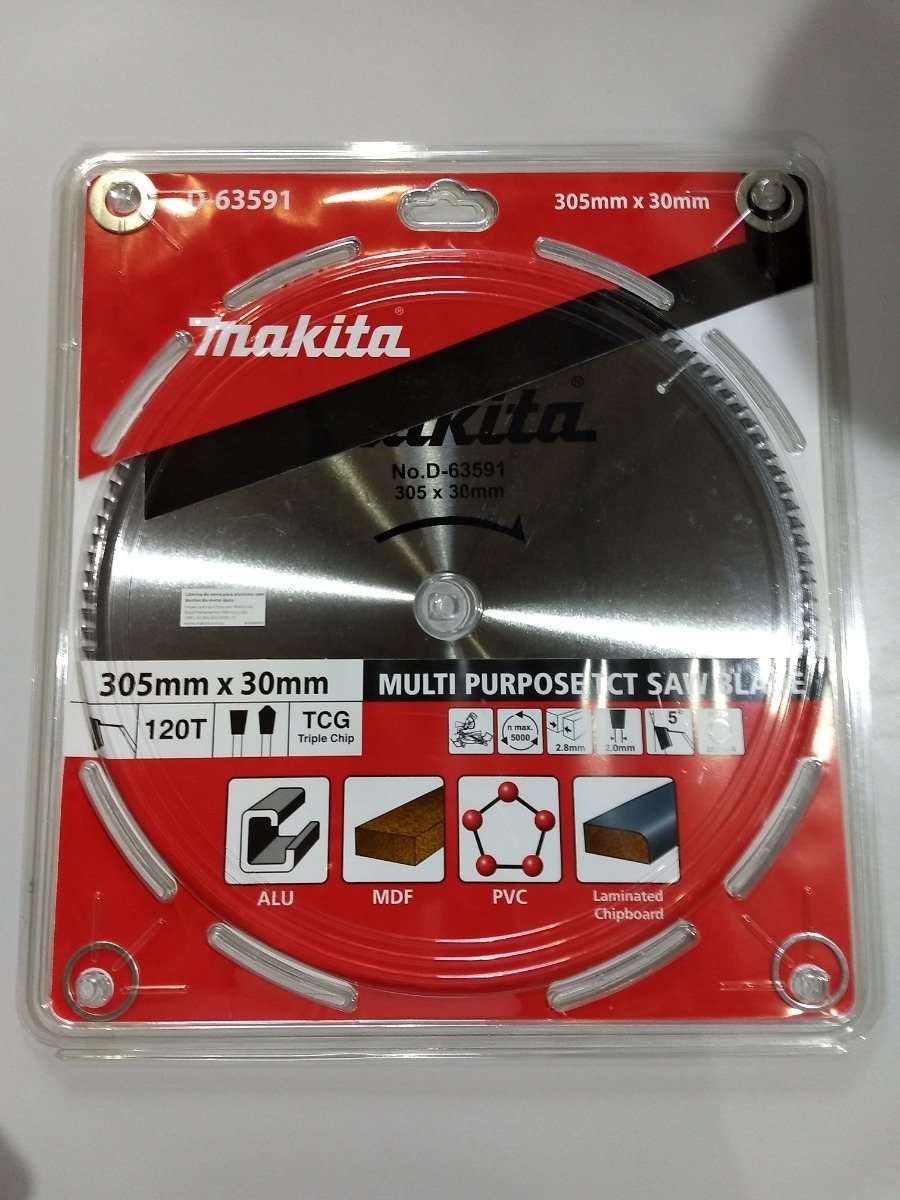 Disco De Serra Multimateriais 305mmx120dx30f Makita - R$ 320,00 em ...