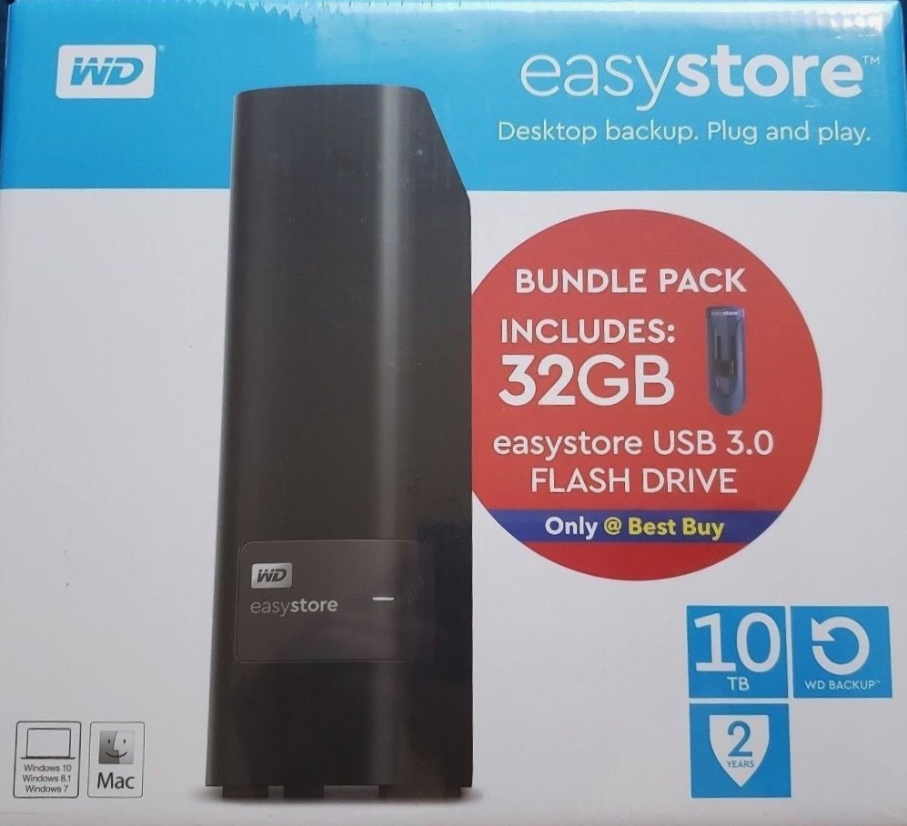 wd easystore software size wd easystore software size