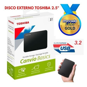 Disco Externo Toshiba Usb 3.2,1tb, 2tb , 4tb Nuevos, Factura