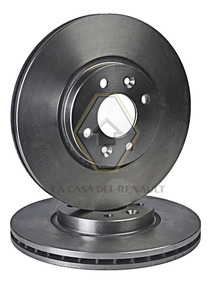Discos de freno 280mm Scenic 2 II pastillas de freno delantero renault megane 2 II