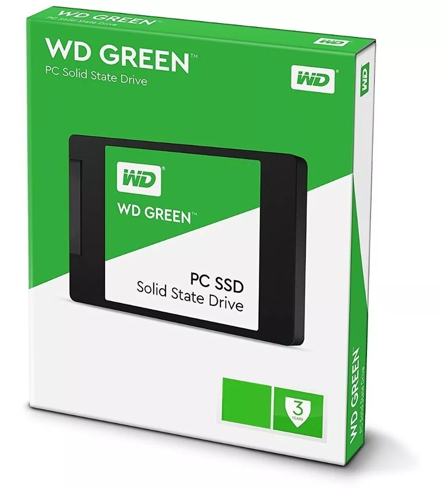 Disco sólido interno Western Digital WD Green WDS120G2G0A 120GB verde
