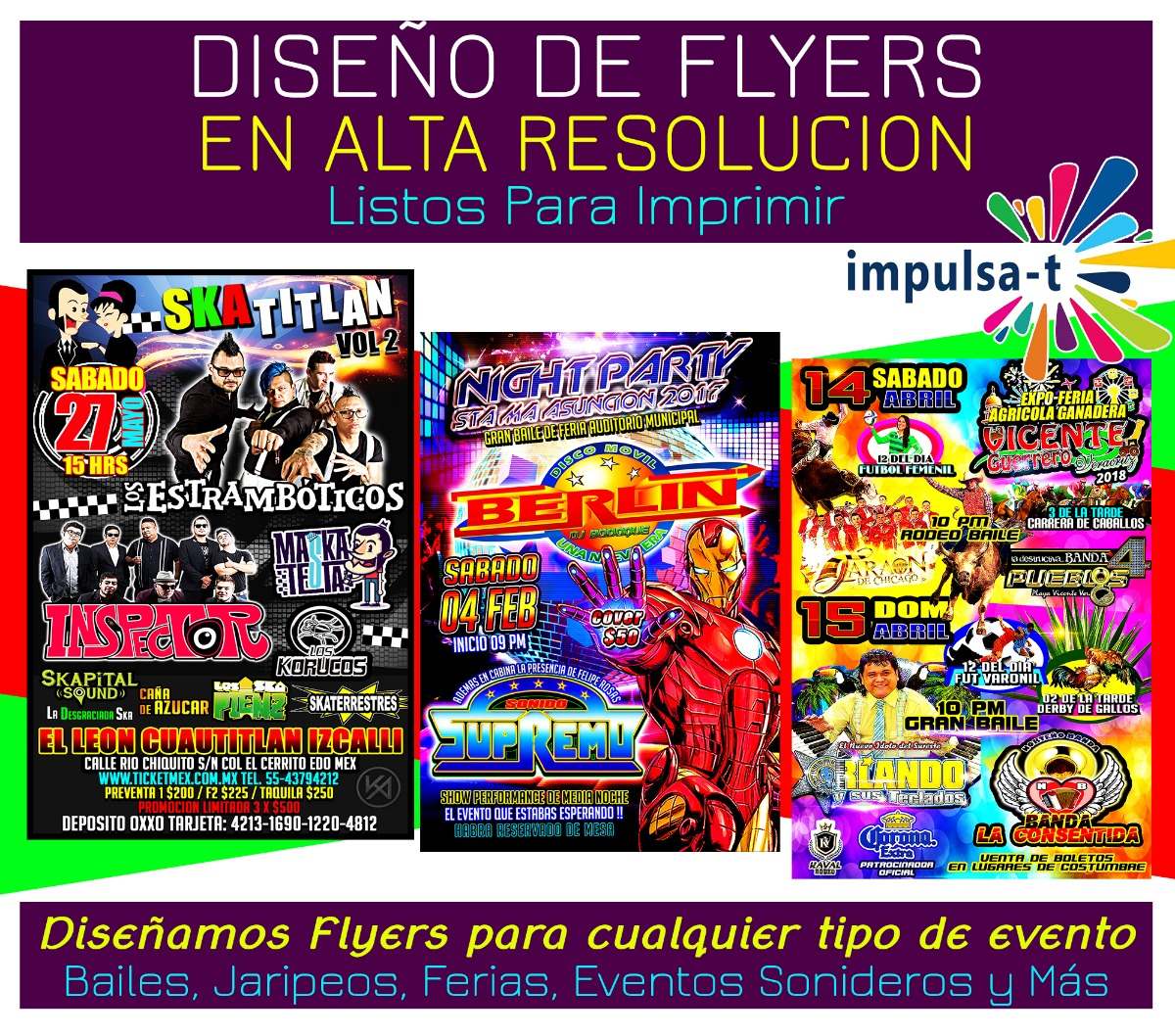 flyer para evento