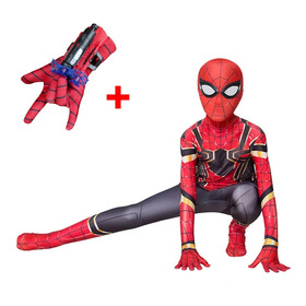 Disfraz De Spiderman De Alta Calidad Para Niños Adultos Y Gu