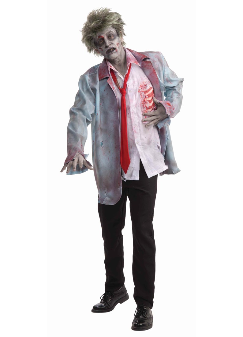 Disfraz De Zombie Para Adulto 1 Talla Halloween Hombre ...
