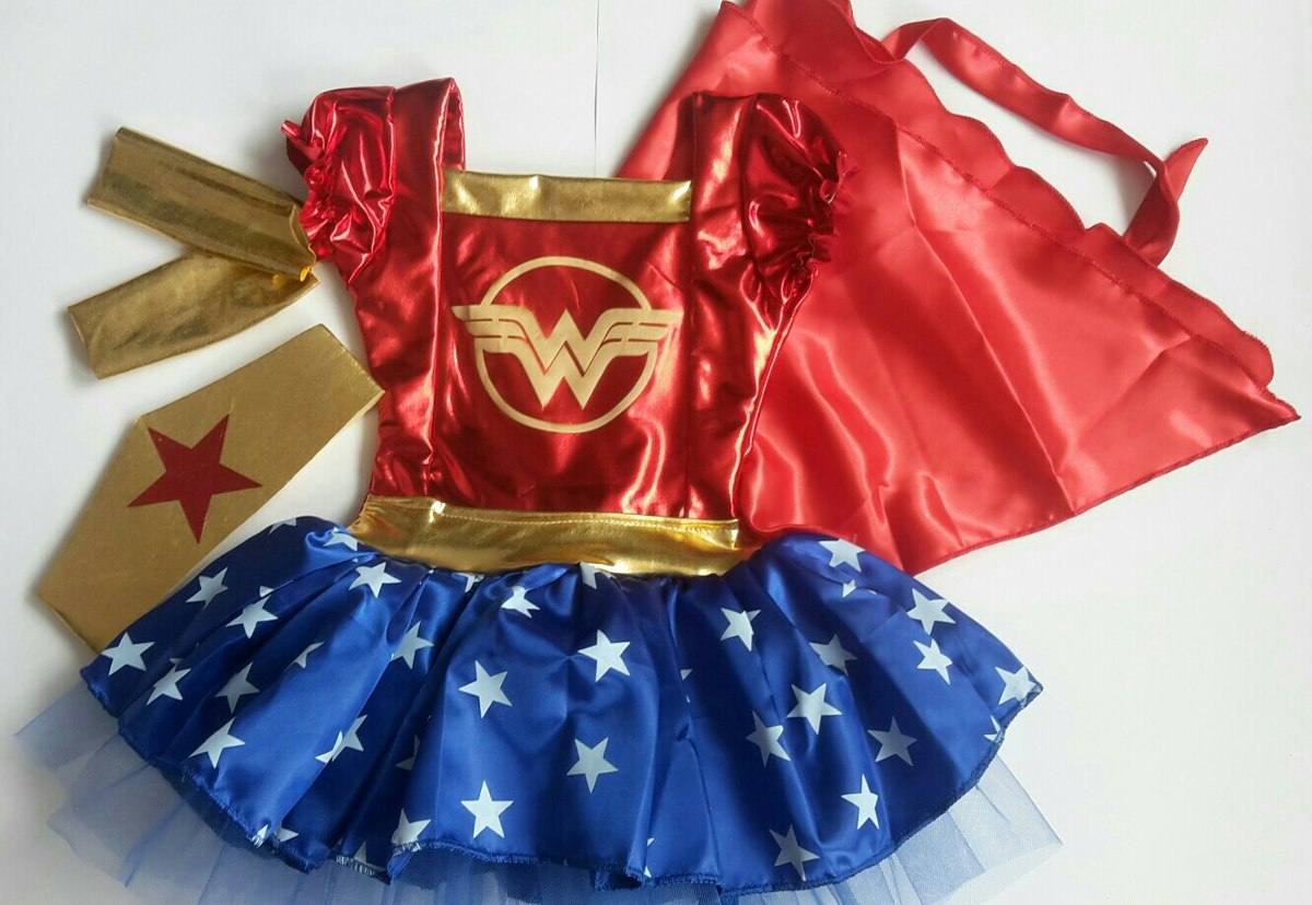 Como Hacer Traje De La Mujer Maravilla Para Niña